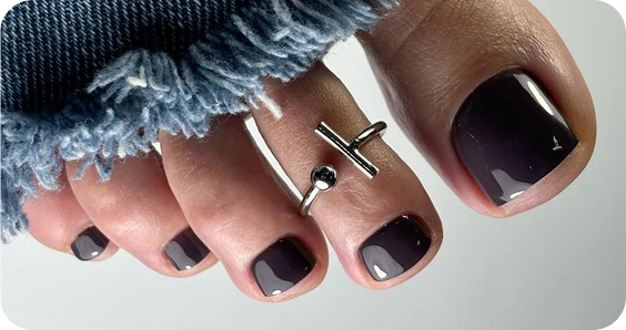 ПЕРВОЕ ПОСЕЩЕНИЕ частичный педикюр с покрытием за 1700р